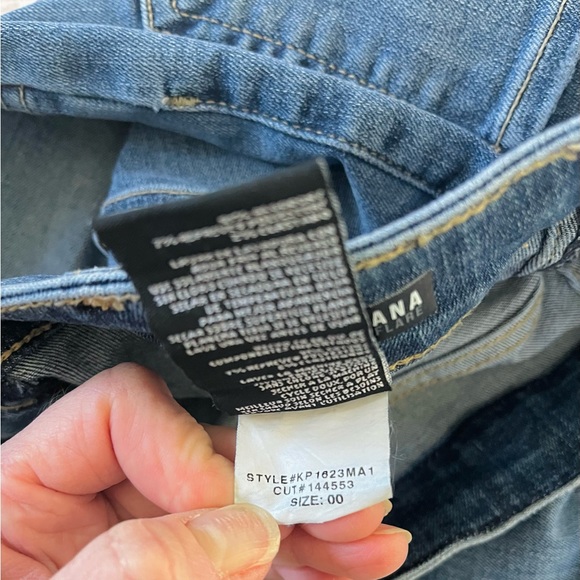 Kut From The Kloth Ana Mid Rise Flare Denim Jeans Size 00 - Picture 7 of 7